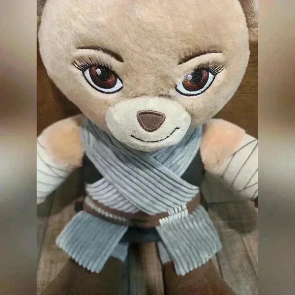 Build A Bear Disney Star Wars Rey Brown Teddy Bear Plush Stuffed Animal 17"H - Picture 2 of 6